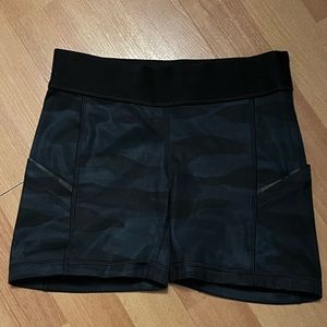 Lululemon Blue Camo Spandex